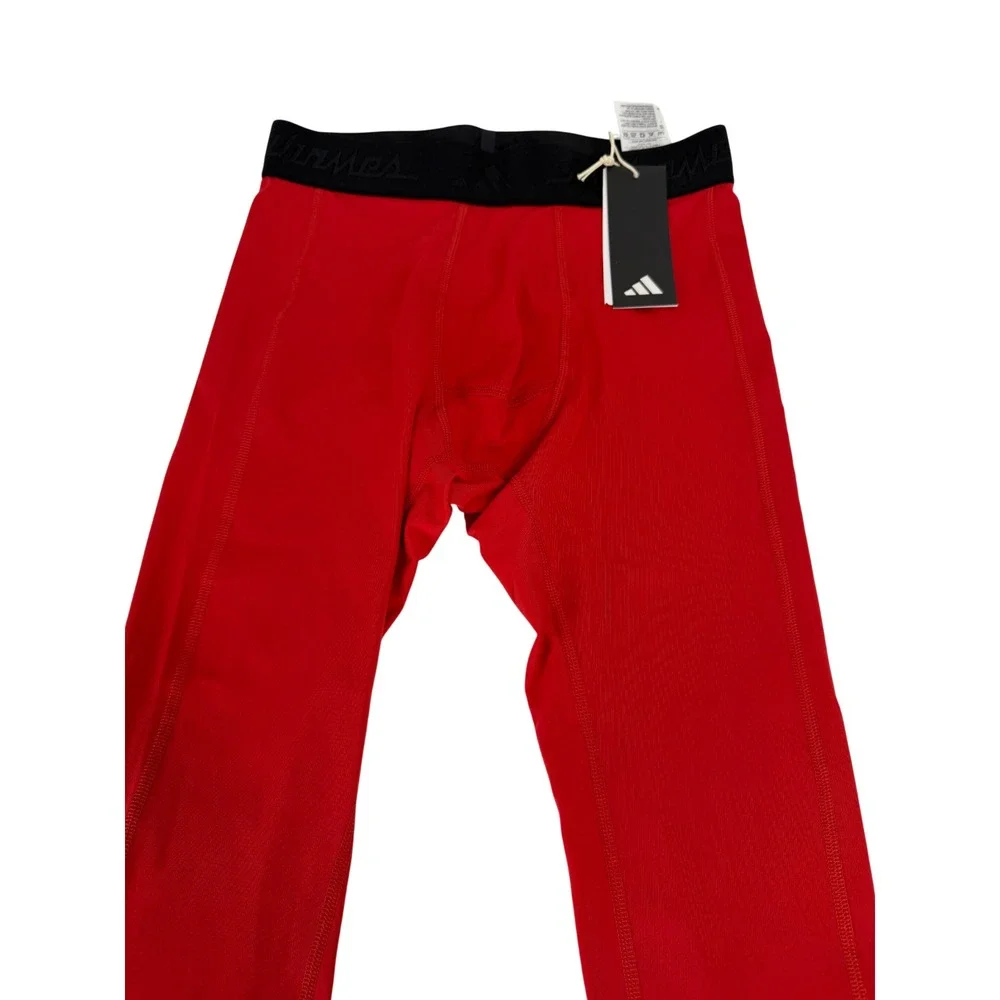 Adidas Patrick Mahomes Red Compression Tights Size Small S‎ New JE4330